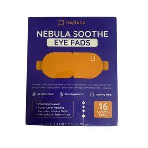 Naptuno Nebula Soothe Self Warming Lavender Eye Pads New 16 Count